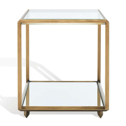 Safavieh - Couture - Florabella Mirrored Accent Table - Bronze - SFV9518A veiw 2