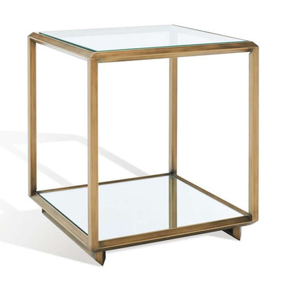 Safavieh - Couture - Florabella Mirrored Accent Table - Bronze - SFV9518A veiw 4
