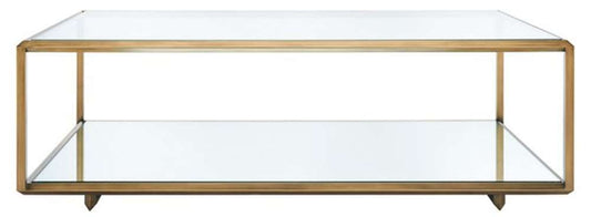 Safavieh - Couture - Florabella Mirrored Coffee Table - Bronze - SFV9517A veiw 1