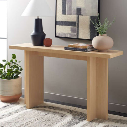 Safavieh - Florence Large Console Table - Natural - CNS9301A veiw 3