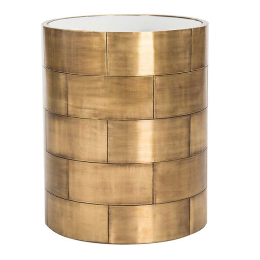 Safavieh - Couture - Florencia Round Side Table - Brass - SFV5525A veiw 2