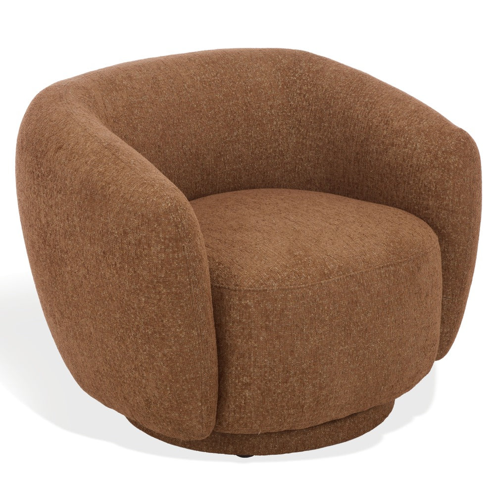 Safavieh - Florentina Swivel Chair / Brown - SFV2406B view 4