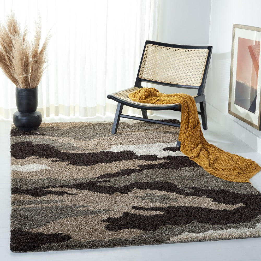 Safavieh - Florida Shag 453-1391 Beige Multi - 6" X 8" - SG453-1391-68 view 2