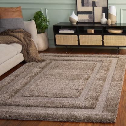Safavieh - Florida Shag 454-1313 Beige Beige - 6" X 8" - SG454-1313-68 view 2