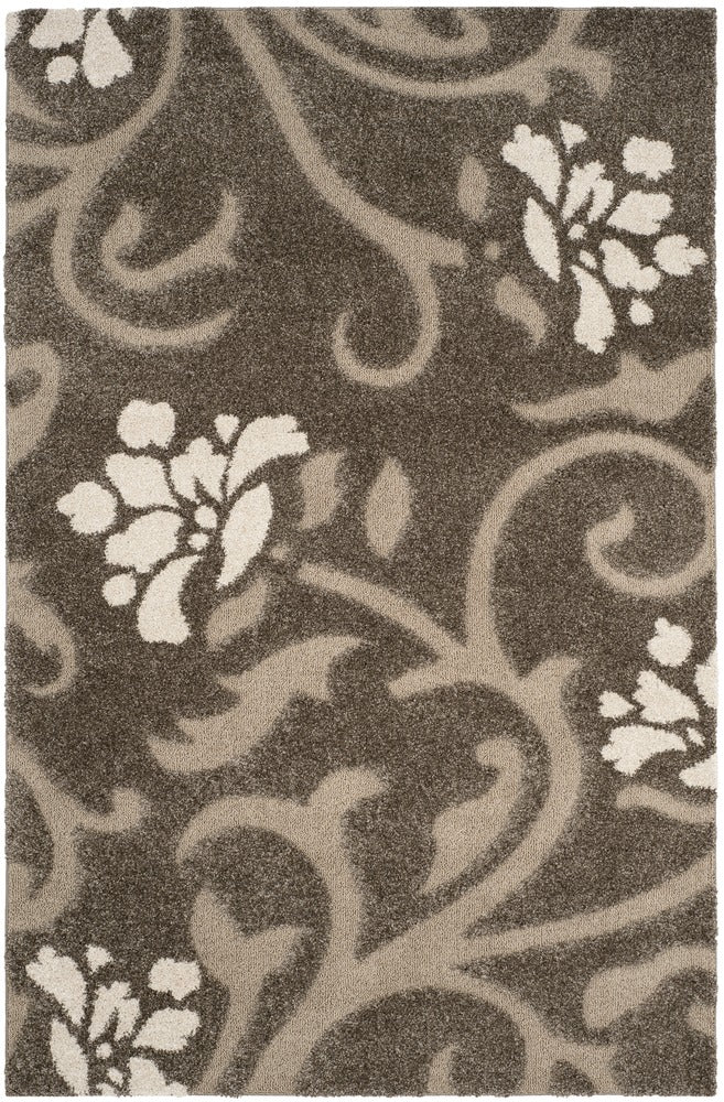 Safavieh - Florida Shag 464-7913 Smoke Beige - 11" X 15" - SG464-7913-1115 view 1