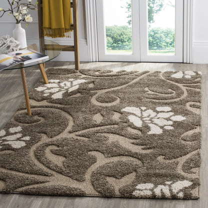 Safavieh - Florida Shag 464-7913 Smoke Beige - 11" X 15" - SG464-7913-1115 view 2