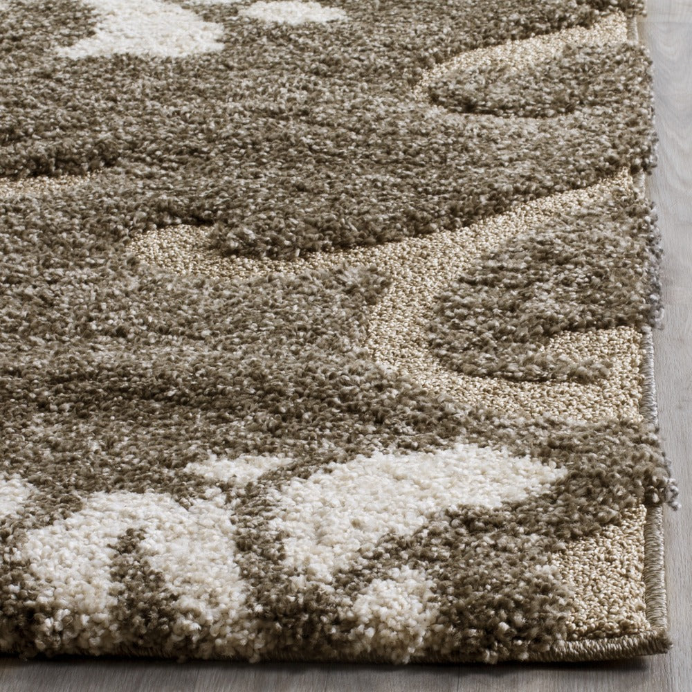 Safavieh - Florida Shag 464-7913 Smoke Beige - 9" X 12" - SG464-7913-9 view 3