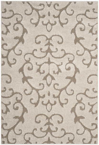 Safavieh - Florida Shag 470-1113 Cream Beige - 6" X 8" - SG470-1113-68 view 1