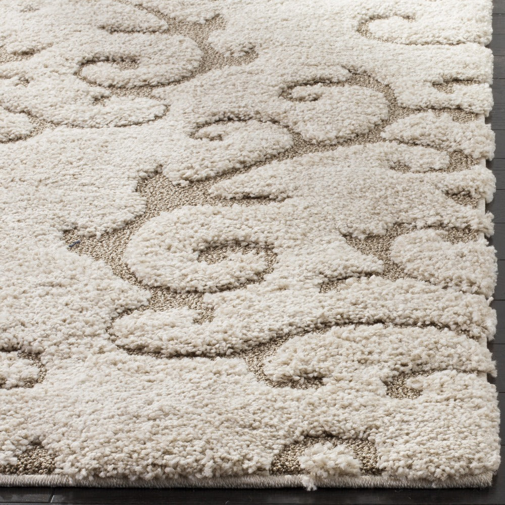 Safavieh - Florida Shag 470-1113 Cream Beige - 6" X 8" - SG470-1113-68 view 3