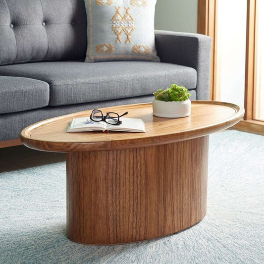 Safavieh - Flyte Oval Coffee Table - Natural - COF6602A veiw 2