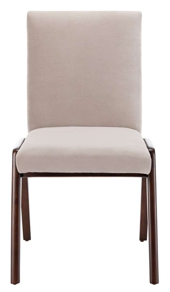 Safavieh - Couture - Forrest Dining Chair - Light Grey  (Set of 2) - SFV7502C-SET2 veiw 1
