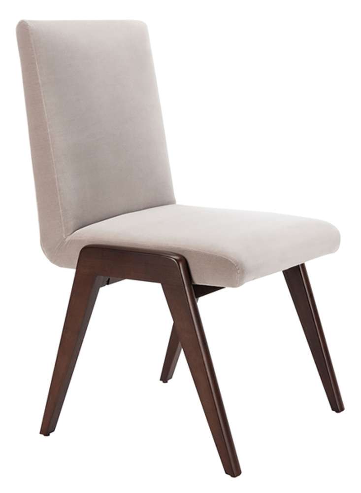Safavieh - Couture - Forrest Dining Chair - Light Grey  (Set of 2) - SFV7502C-SET2 veiw 3