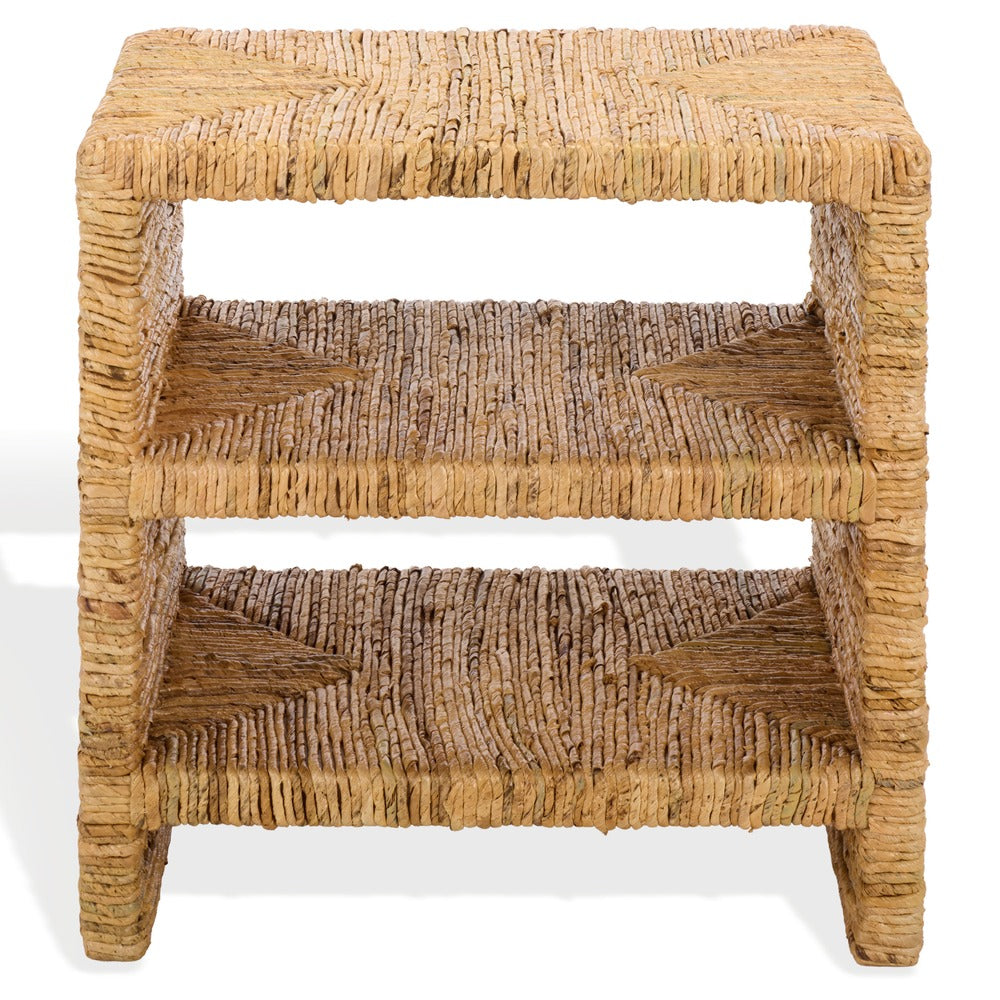 Safavieh - Fowler Woven Abaca 2 Shelf Accent Table / Natural - CWK2039A view 1