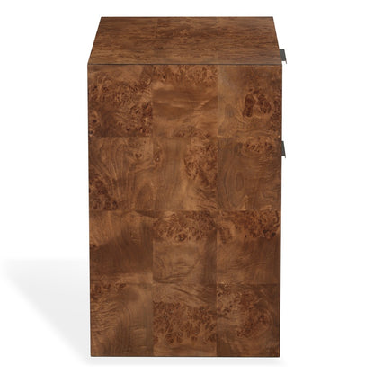 Safavieh - Francene Burl Wood Nightstand / Walnut Burl - SFV2228A view 4