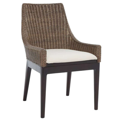 Safavieh - Franco Sloping Chair - Brown - White - SEA4000A veiw 3