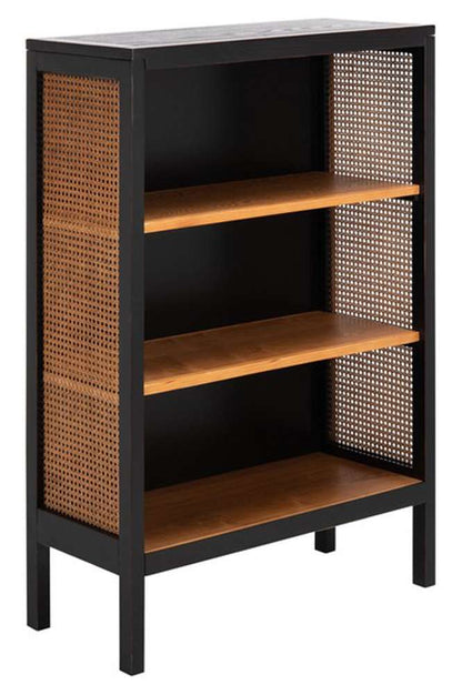 Safavieh - Franz 3 Shlf Wood Back Etagere - Black - Natural - ETG2104A veiw 3