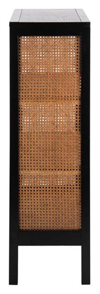 Safavieh - Franz 3 Shlf Wood Back Etagere - Black - Natural - ETG2104A veiw 4