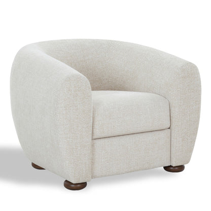 Safavieh - Freddy Barrel Back Accent Chair / Taupe - SFV5151A view 3