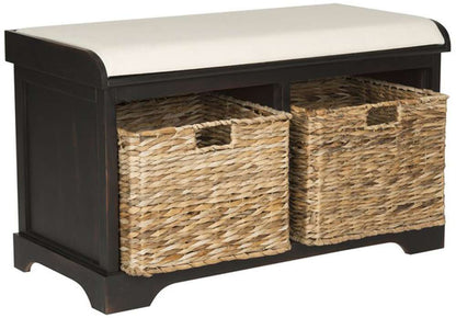 Safavieh - Freddy Storage Bench - Brown - AMH5736A veiw 3