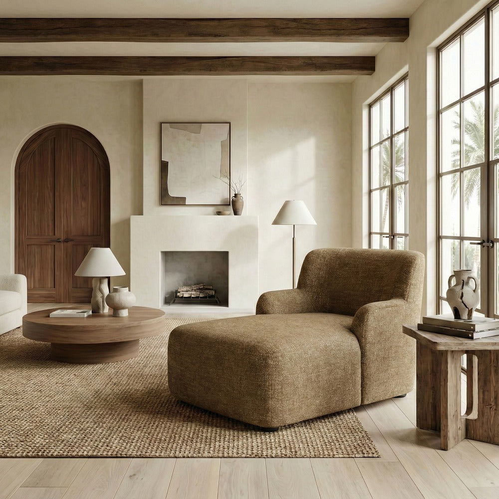 Safavieh - Frederici Chaise Lounge / Brown - SFV4608B view 2