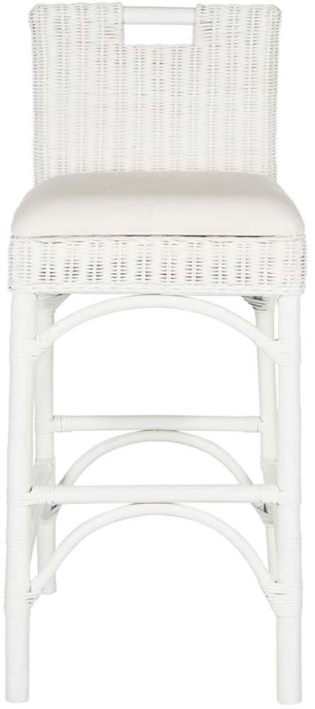 Safavieh - Fremont Barstool - White - White - FOX6532B veiw 1