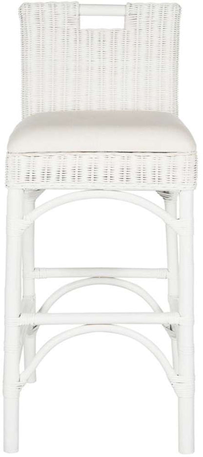 Safavieh - Fremont Barstool - White - White - FOX6532B veiw 1