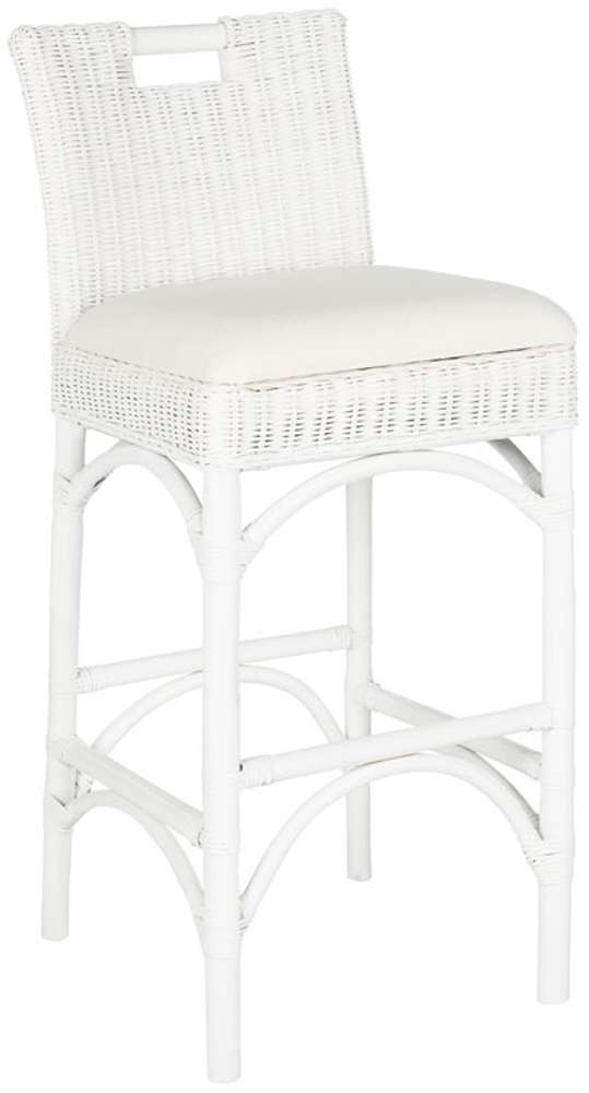 Safavieh - Fremont Barstool - White - White - FOX6532B veiw 3
