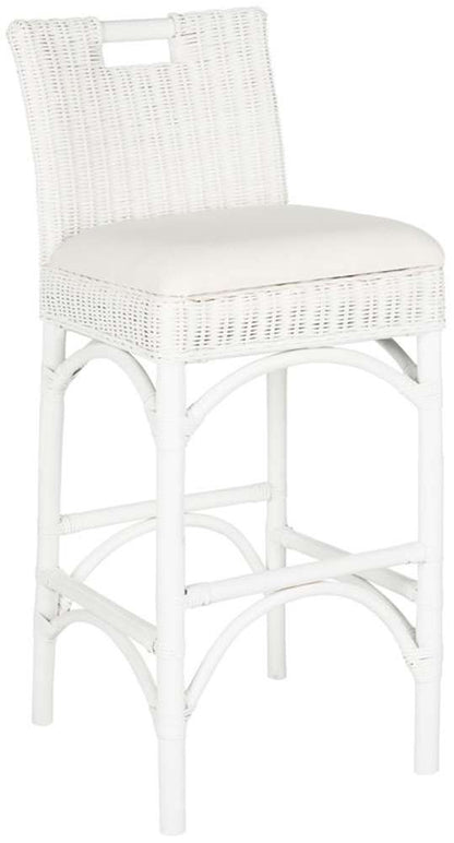 Safavieh - Fremont Barstool - White - White - FOX6532B veiw 3