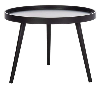 Safavieh - Fritz Round Tray Side Table - Black - ACC4204A veiw 1
