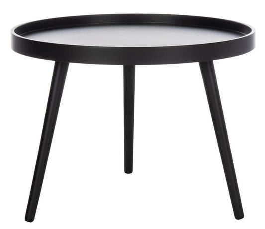 Safavieh - Fritz Round Tray Side Table - Black - ACC4204A veiw 1