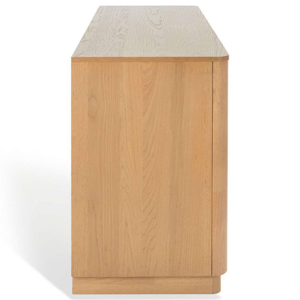 Safavieh - Couture - Gabrietta 6 Drawer Wood Dresser - Natural - Black - SFV2141A veiw 4