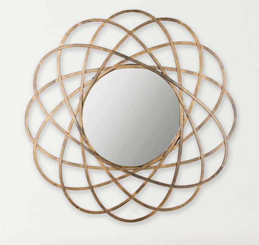 Safavieh - Galaxy Mirror - Gold - MIR4005A veiw 1