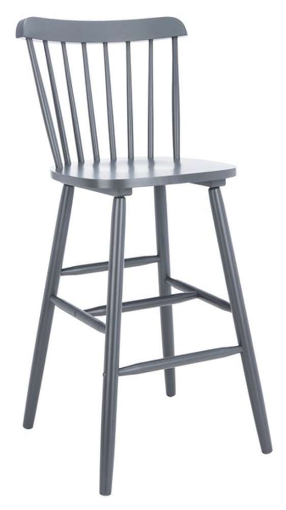 Safavieh - Galena Bar Stool - Grey  (Set of 2) - BST8502D-SET2 veiw 3