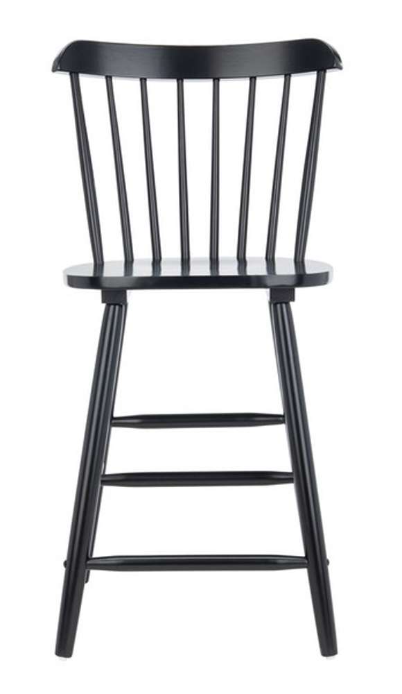 Safavieh - Galena Counter Stool - Black  (Set of 2) - BST8503B-SET2 veiw 1