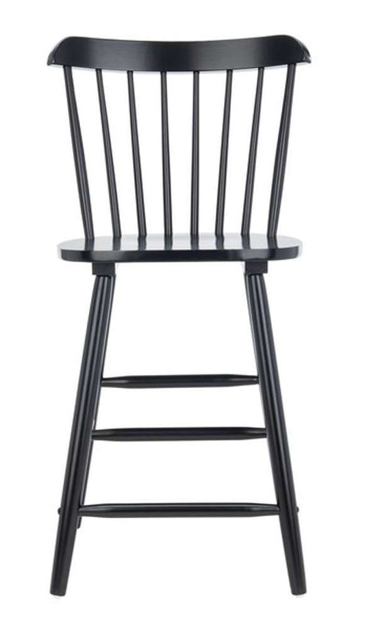 Safavieh - Galena Counter Stool - Black  (Set of 2) - BST8503B-SET2 veiw 1