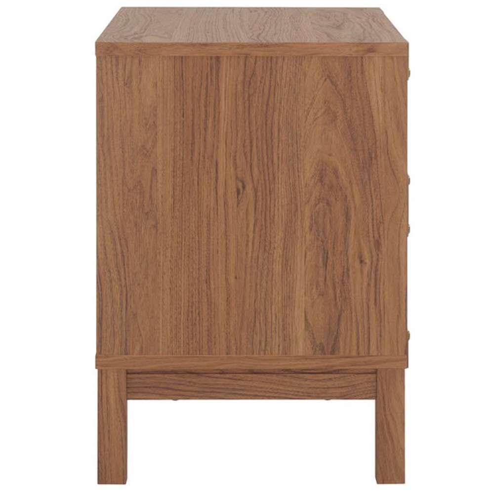 Safavieh - Galio 2 Drawer Nightstand - Oak - Gold - NST9600D veiw 4