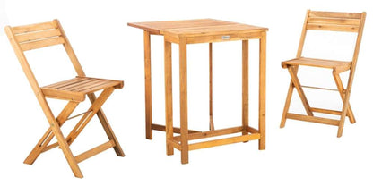 Safavieh - Gallo Balcony Bistro Set - Natural - PAT6751A veiw 3