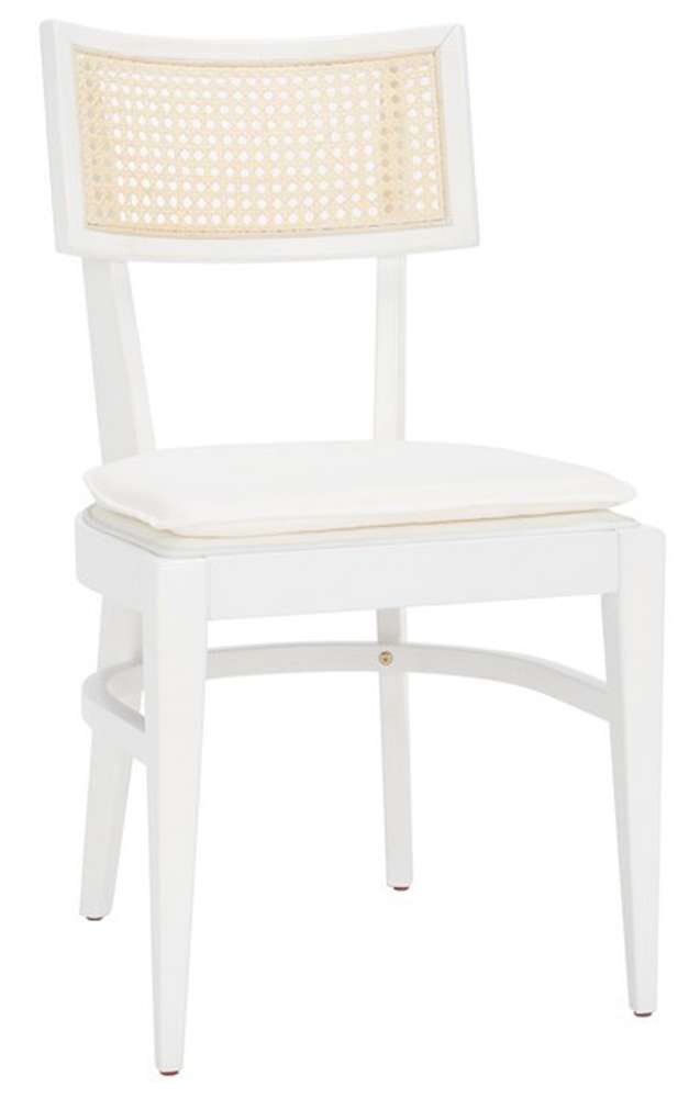 Safavieh - Galway Cane Dining Chair - White - Natural - DCH1007C veiw 3