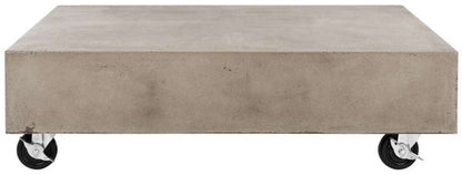 Safavieh - Gargon In/Outdoor Coffee Table - Dark Grey - VNN1023A veiw 1