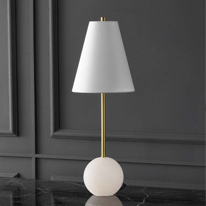 Safavieh - Couture - Genesis Alabaster Table Lamp - Gold - White - CTL1062A veiw 1