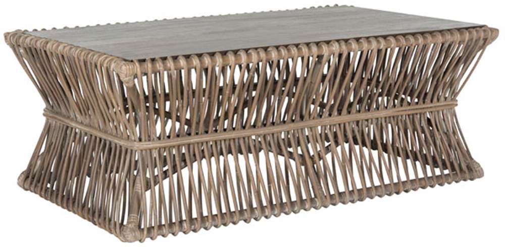 Safavieh - Gensho Coffee Table - Grey White Wash - FOX6536A veiw 3