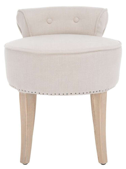 Safavieh - Georgia Vanity Stool - Beige - MCR4546G veiw 1