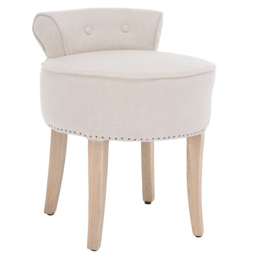 Safavieh - Georgia Vanity Stool - Beige - MCR4546G veiw 3