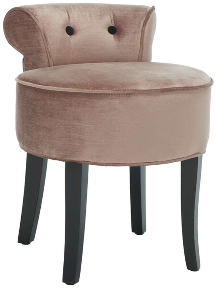 Safavieh - Georgia Vanity Stool - Champagne - MCR4546Q veiw 3