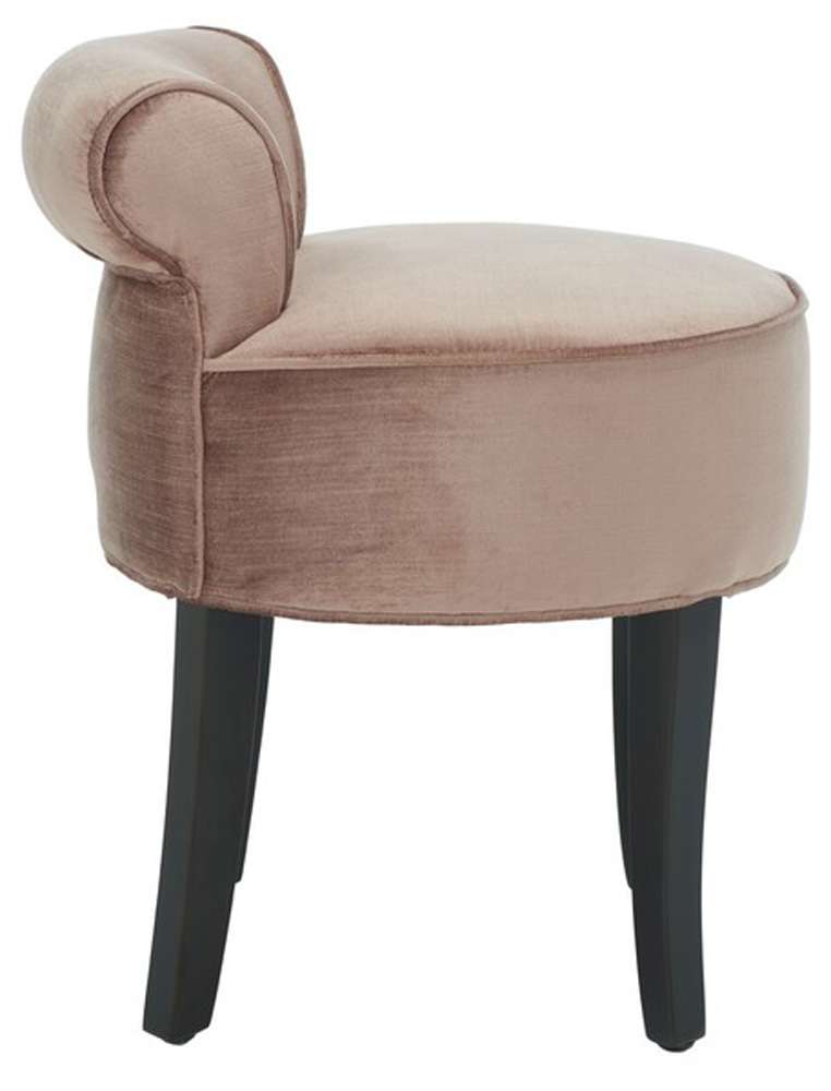 Safavieh - Georgia Vanity Stool - Champagne - MCR4546Q veiw 4