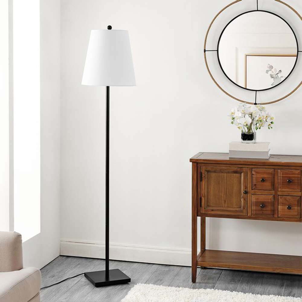 Safavieh - Geralt 69in Floor Lamp - Black - FLL4123A veiw 1