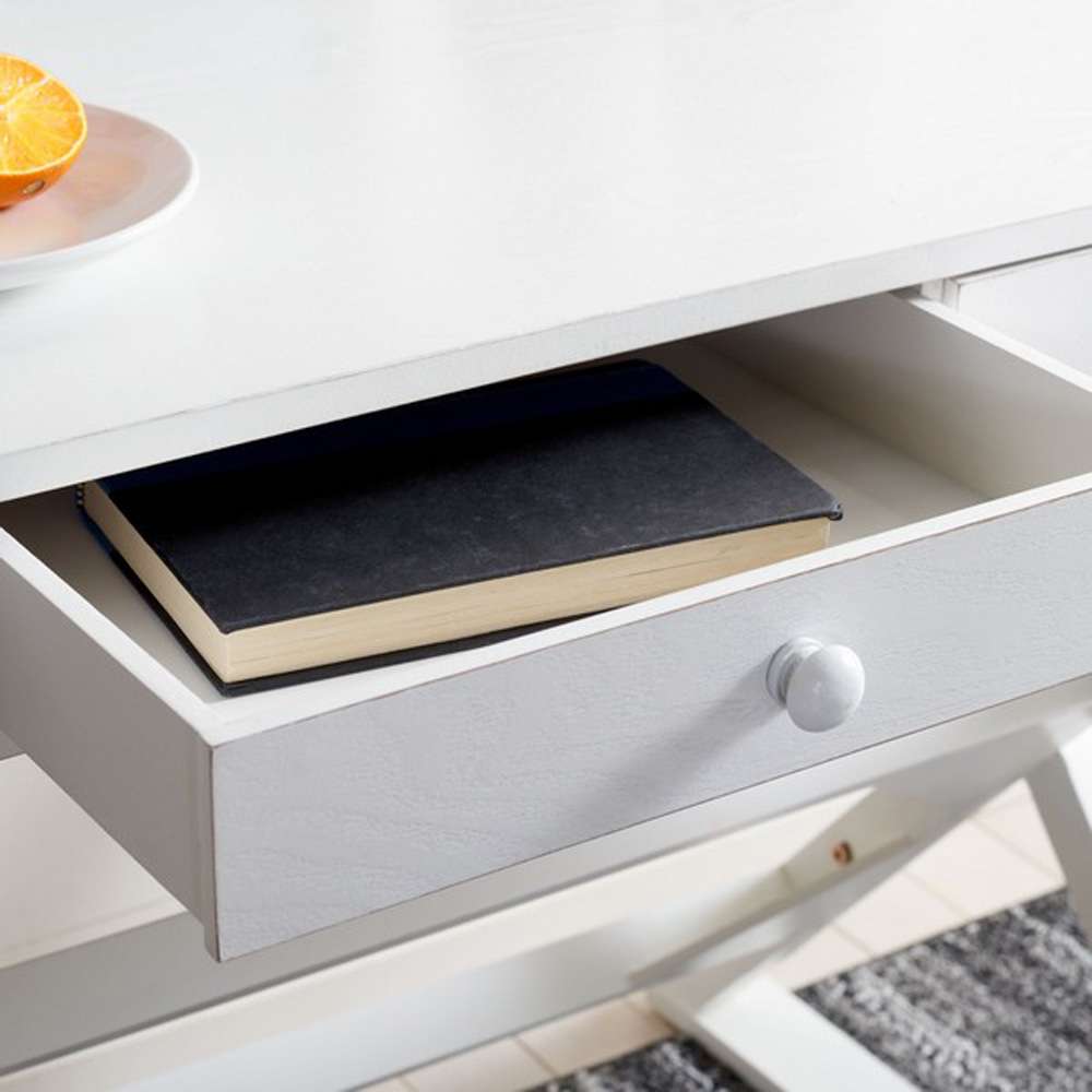 Safavieh - Gilbert Desk - White - AMH1525C veiw 2