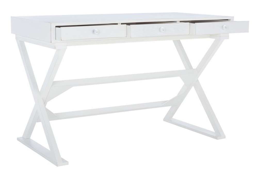 Safavieh - Gilbert Desk - White - AMH1525C veiw 4