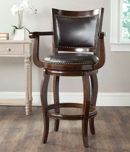 Safavieh - Gitano Barstool - Brown - FOX7009B veiw 2