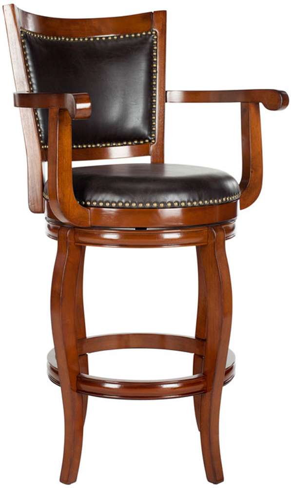 Safavieh - Gitano Barstool - Brown - FOX7009D veiw 3